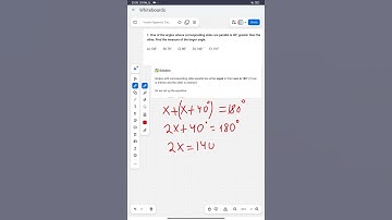 “Geometry Riddle: Can You Find the Larger Angle? #mathchallenge #mathematics #maths #geometry 