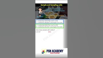 Are Sample and Sampling unit same?