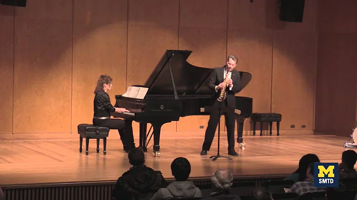 U-M Saxophonist Timothy McAllister Performs "Stree...