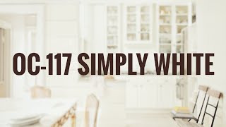 The BEST Off-White for Interiors | Benjamin Moore Simply White Net Worth