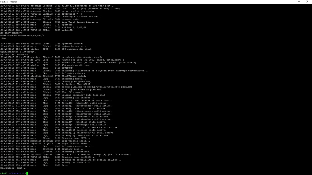 14 - RocRail : Raspberry - Lancement automatique de Rocrail