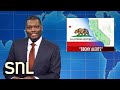 Weekend Update: California’s Ebony Alerts, National No Bra Day - SNL