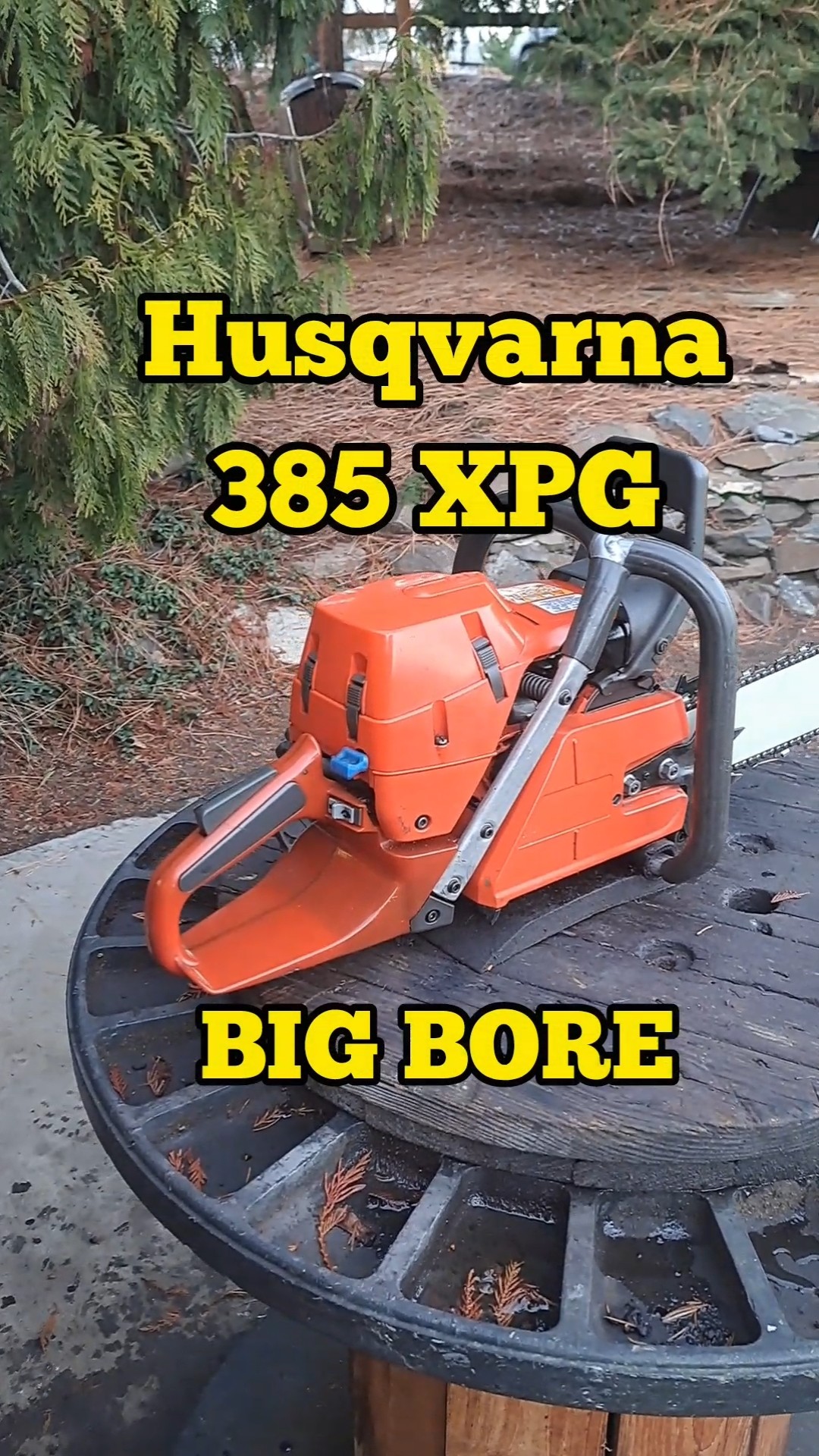 Husqvarna 385xpg Lives! - YouTube