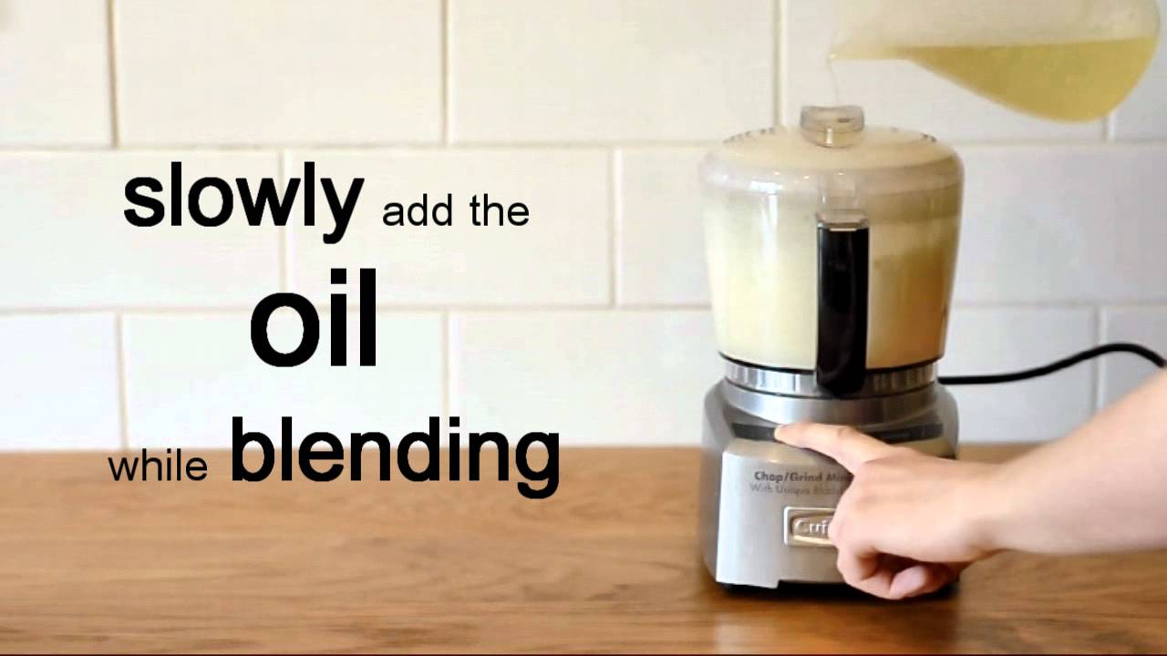 How to Make Simple and Tasty Vegan Mayonnaise - YouTube