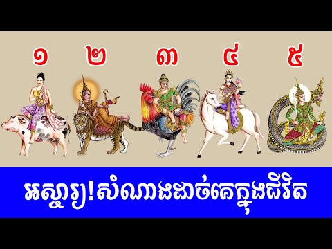 អ្នកកើតឆ្នាំទាំង ៥ ទទួលបានលាភសំណាងធំដាច់គេក្នុងជីវិត | Feng Shui for the 5 Zodiac Animals