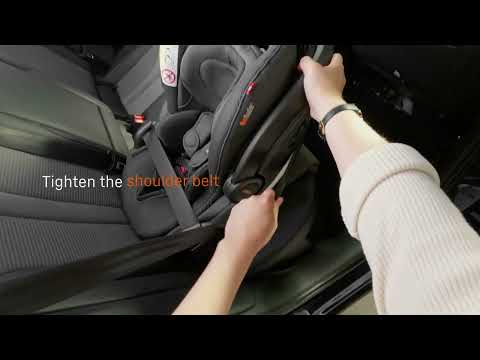 BeSafe Go Beyond Installation with Seat Belt