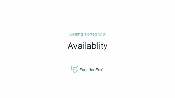 FunctionFox: Getting Started with Availability