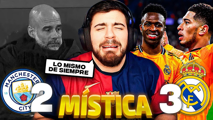 EL REAL MADRID REMONTÓ UN PARTIDO INCREÍBLE 3-2 AL MANCHESTER CITY EN ETIHAD. ¡VINICIUS MVP!