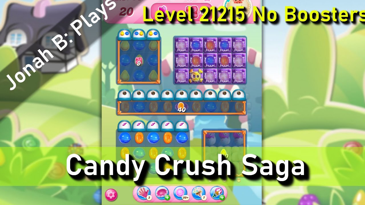 Candy Crush Saga Level 21215 No Boosters - YouTube