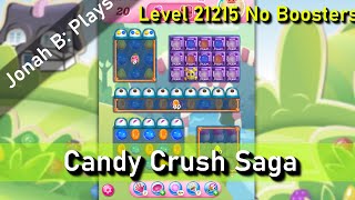 Candy Crush Saga Level 21215 No Boosters