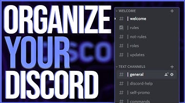 How to Organize Your Discord Server EASY!