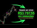 🔴 Day Trade Ao VIVO l R$3.797,55 Em 2 Operações No Mercado De Capitais