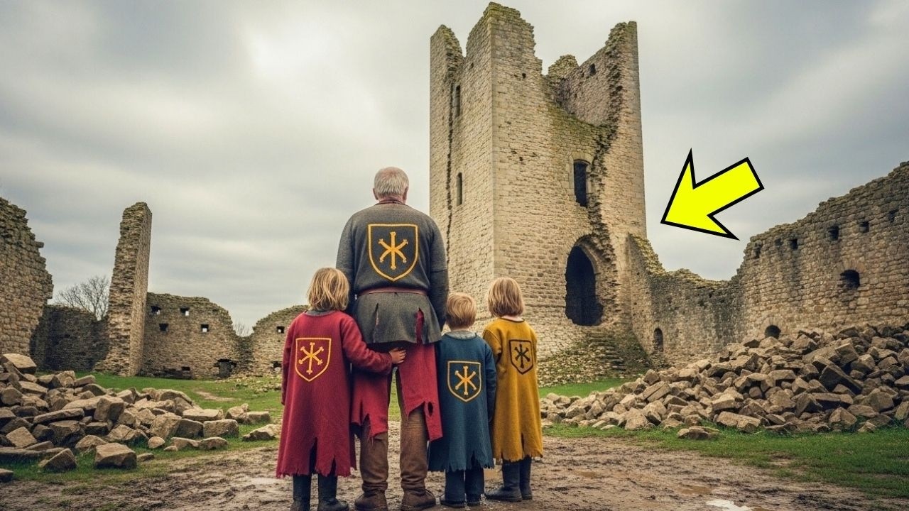 ABUELO VIUDO entra en la TORRE MALDITA para SALVAR a sus NIETOS HUÉRFANOS, pero al entrar…