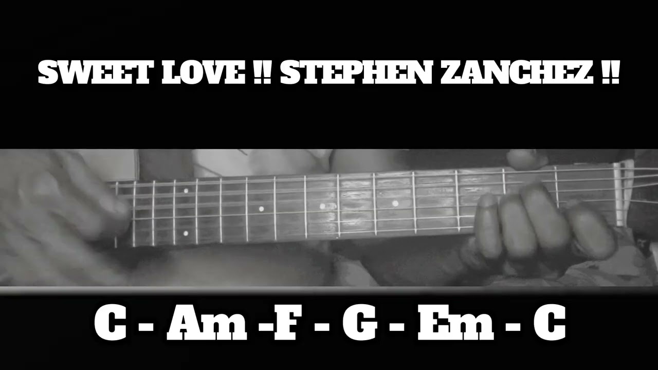 SWEET LOVE !! STEPHEN SANCHEZ !! HOW TO PLAY CHORDS TUTORIAL GUITAR