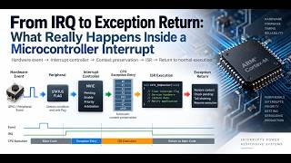 From IRQ to Exception Return: What Really Happens Inside a Microcontroller Interrupt