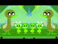 Five Little Ducks 🦆 1 Minute Loop | Fun 3D Animated Nursery Rhymes for Toddlers &amp; Babies