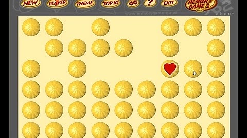 Memory Game Gold 2000 (Windows game 2000)