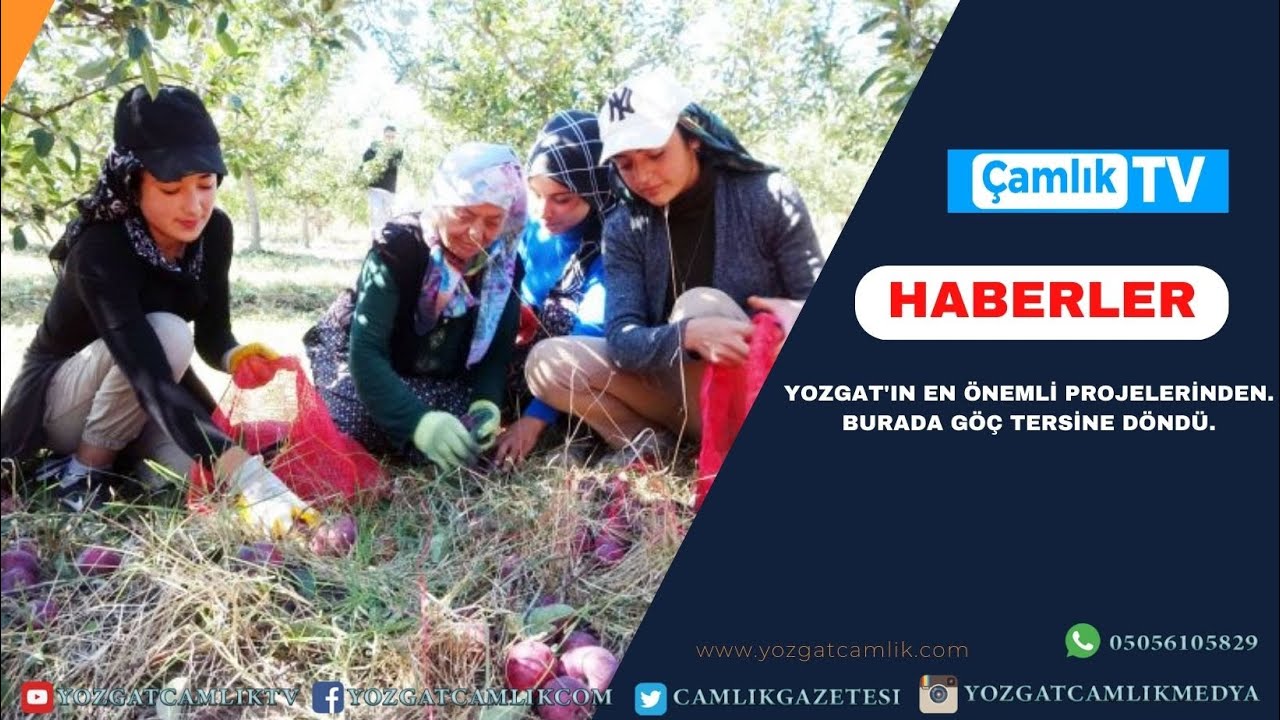 Yozgat'ın en önemli projelerinden. Burada göç tersine döndü.