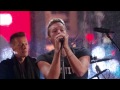 U2 with guest chris martin  with or without you  live from time square 2014
