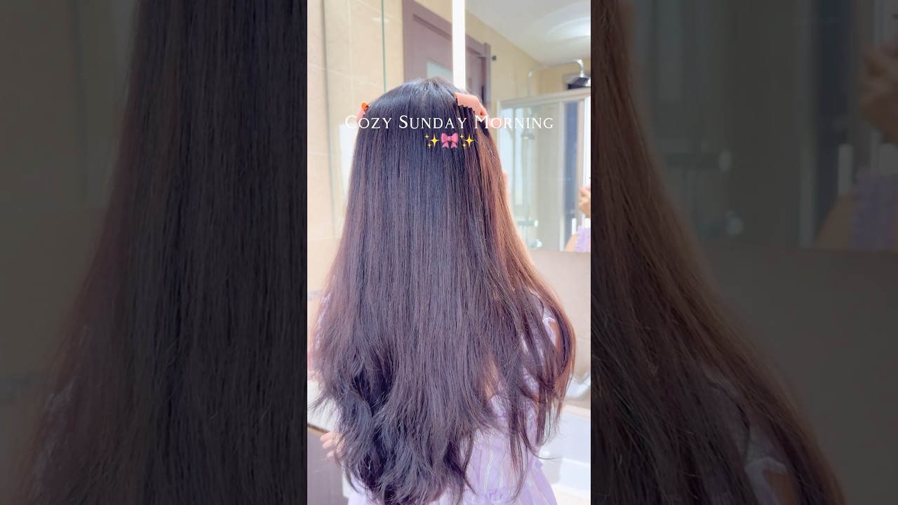 Cozy Sunday morning🦢✨🪞🎀 