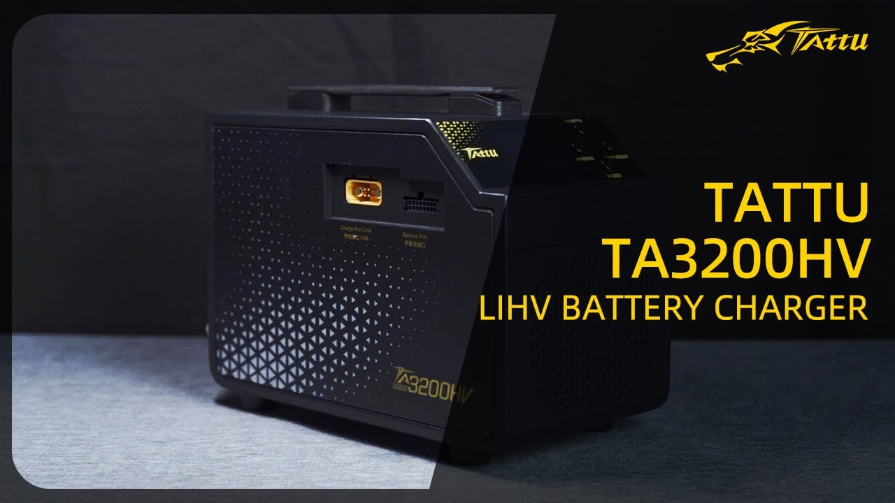 How to charger Tattu LiHv Smart Drone Battery with TA3200HV 