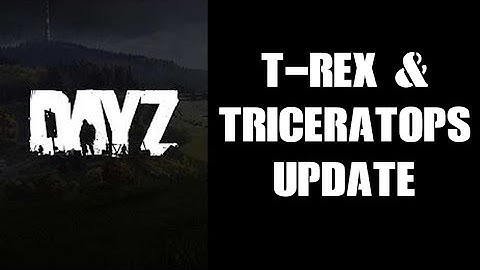 TRICERATOPS & T-REX Come To DeanozBeanos Dinosaur dbo_raptors DayZ PC Steam Mod - XML Update