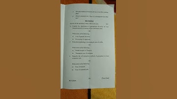 +3 (Bsc) 3rd Semester Botany Honours,Core-6 Question Paper 2021 Of Utkal University.#odisha