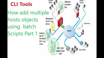 Check Point Firewall cmds :CLI Tools Part 7-1 :How add multiple hosts objects using  batch Scripts !