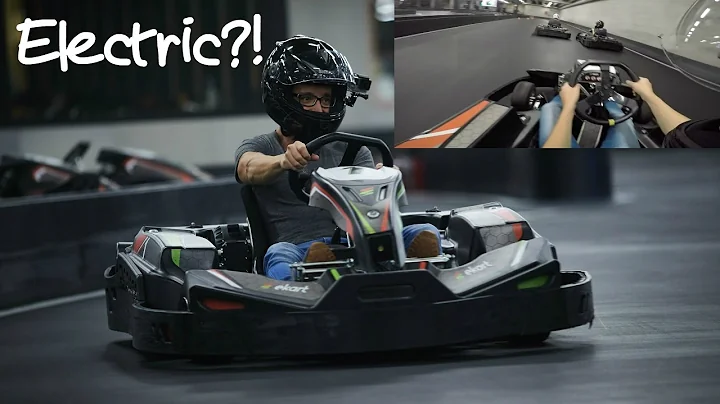 Electric Go Kart race at eKart Ghent - POV Video