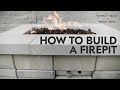 How to build Techo-Bloc Firepit with Warming Trends Burner system