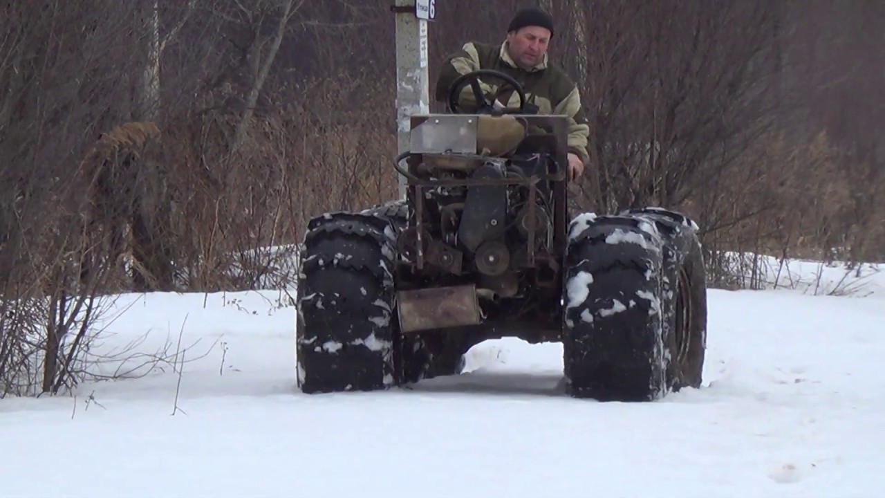 Самодельные трактора из оки