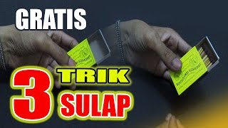 3 Trik Sulap Ajaib dengan Korek Api Tanpa Modal