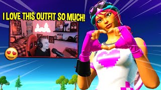 I STREAM SNIPED this Famous Twitch Streamers FASHION SHOW and WON!