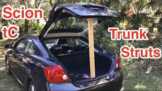 Rear Trunk Door Lift Support Strut Shocks Replacement on Scion tC