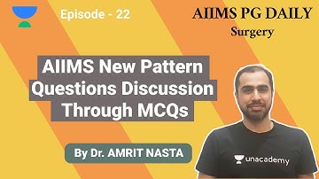 AIIMS Daily | Surgery | High Yielding Topics Through MCQs By Dr. Amrit Nasta