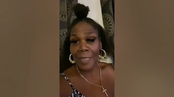 Comedian Loretta Brown Latrese Allen and her son T...
