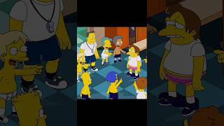 Bart stood up for Nelson #simpsons