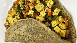 Moong dal chila with tofu sttuffing | high protein meal | weight loss recipe | vegan and gluten-free