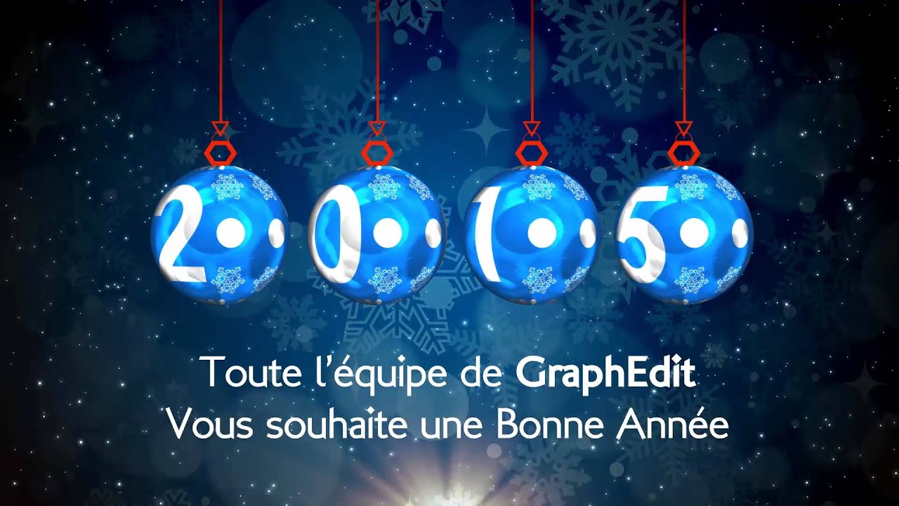 Carte de voeux 2015 GraphEdit