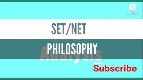 Philosophy (WB SET PYQ 2020)