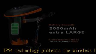 Tera Barcode Scanner Wireless 1D Laser Cordless Barcode Reader with Battery Level Indicator, Versat