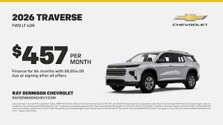 Chevrolet Traverse 08/14/2026 7838012