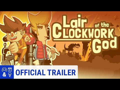 Видео: Lair Of The Clockwork God - это приключенческая игра и платформер, в которой винтики прекрасно сочетаются