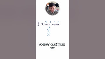 How to write a series in Sigma Notation! #mathshorts #algebra #sigma #summation