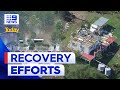 Recovery efforts continue in Queensland, as Victoria is battered by wild weather | 9 News Australia