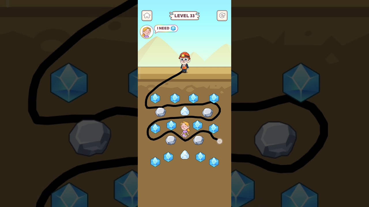 Pull the gold level 33 