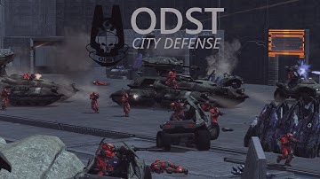 ODST City Defense: Invasion - Halo Custom Game Browser [MCC]