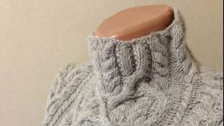 Pletena moda.Цельновязаный воротник стойка #2 Pletena moda.Цельновязаный воротник стойка #2