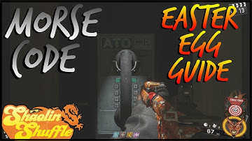 "Shaolin Shuffle" Easter Egg Guide! Morse Code In Depth Tutorial (Step 4)