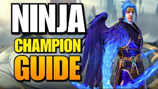 Ninja Guide: Best Build, Gear & Masteries for a BOSS-MELTING Nuker! | RAID: Shadow Legends